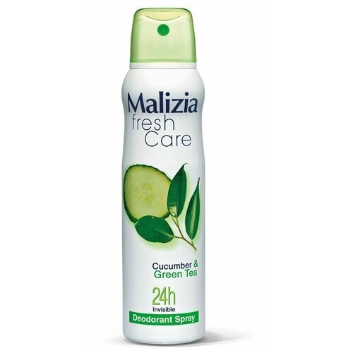 MALIZIA Дезодорант-антиперспирант Fresh Care Cucumber & Green Tea, аэрозоль, 150 мл /