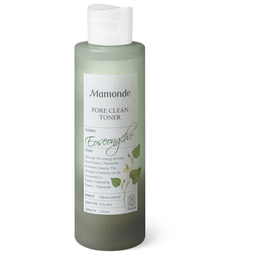 Mamonde pore clean toner – Очищающий и сужающий поры тонер для кожи склонной к жирности