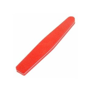 Маникюрная пилка Bdvaro Двусторонняя маникюрная, для искусственных ногтей, красный, цвет: красный 1 шт