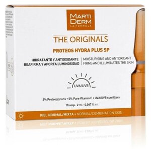 Martiderm The Originals Proteos Hydra Plus SP ампулы для лица, 2 мл, 10 шт.