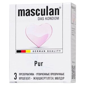 Masculan Супертонкие презервативы Masculan Pur - 3 шт. (Masculan Pur № 3)