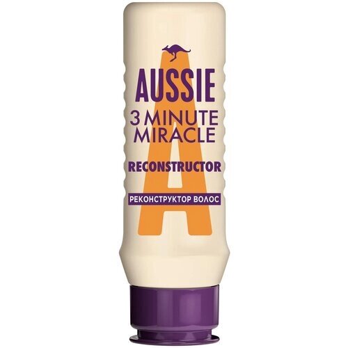 Маска для волос Aussie Реконструктор, 3 Minute Miracle, 75 мл