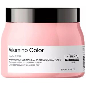 Маска LOREAL PROFESSIONNEL Vitamino Color для окрашенных волос, 500 мл