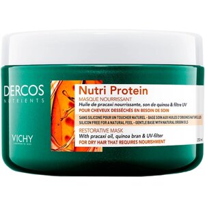 Маска восстанавливающая для волос / Dercos Nutrients Nutri Protein 250 мл