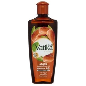 Масло для волос VATIKA Moroccan Argan обогащённое арганом, 200 мл