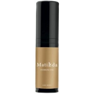 Matilda/Профессиональная гель-краска с дозатором для бровей и ресниц/цвет коричневый/5мл