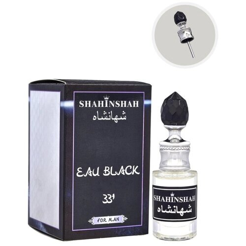 MaxFantasy Арома-масло для тела мужское серия “Shahinshah” Eau Black, 10 мл