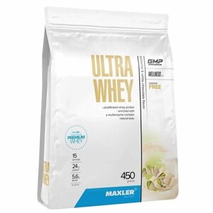 Maxler Ultra Whey 450 гр пакет (Maxler) Фисташка и белый шоколад