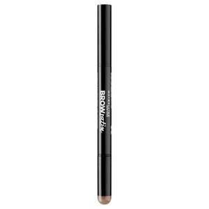 Maybelline New York Карандаш для бровей Brow Satin, оттенок 02, коричневый