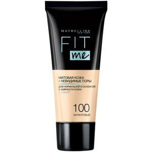 Maybelline New York Тональный крем Fit Me, 30 мл/30 г, оттенок: черный, 1 шт.