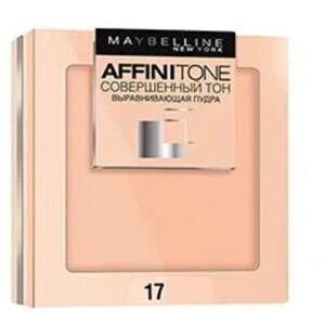 MAYBELLINE NY Пудра компактная Affinitone 17 розово-бежевый 0