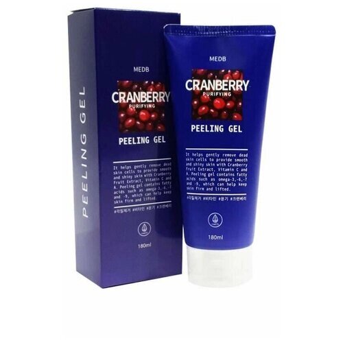 Med B Гель-скатка с экстрактом клюквы - Cranberry purifying peeling gel, 180мл