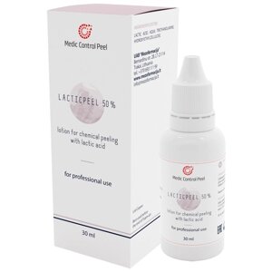 MedicControlPeel пилинг химический Lacticpeel 50% с молочной кислотой, 30 мл