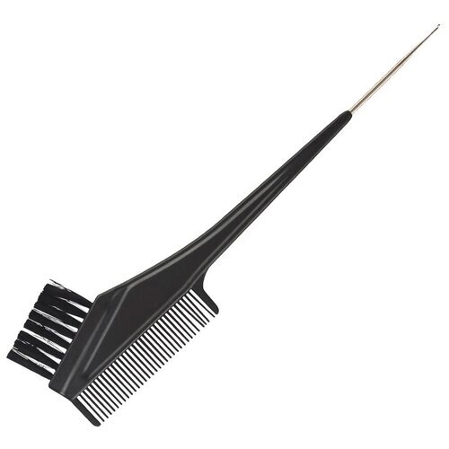 MEIZER, Кисть для окрашивания волос, с расческой и металлическим крючком-3 шт.