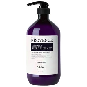 Memory of PROVENCE Кондиционер Aroma herb therapy Violet для всех типов волос, 1000 мл