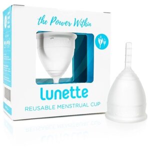 Менструальная чаша Lunette прозрачная Model 1