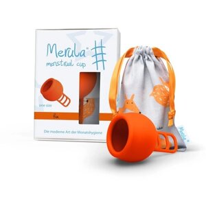Менструальная чаша Merula оранжевая One Size