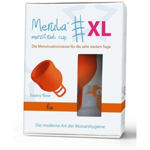 Менструальная чаша Merula оранжевая XL