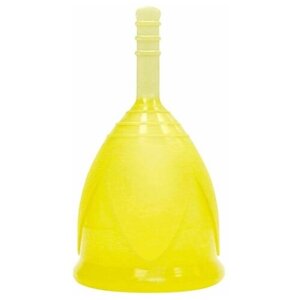 Менструальная чаша Тюльпан, желтая