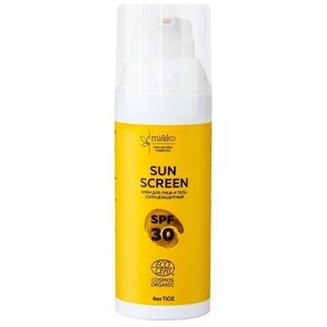 Mi&Ko Крем солнцезащитный для лица и тела "Sun Screen", SPF 30, 50 мл, 50 мл