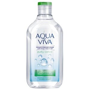 Мицеллярная вода "Agua Viva", для жирной и комбинированной кожи, 300 мл