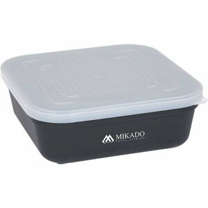 Микадо Контейнер для насадки Mikado UAC-G007 (16,5 x 16,5 x 5,5 см.) чёрная (