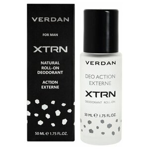 Минеральный роликовый дезодорант VERDAN XTRN, 50 мл для мужчин