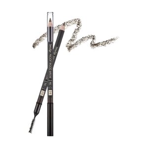 Missha Карандаш для бровей The Style Smudge Proof Wood Eyebrow, оттенок dark brown