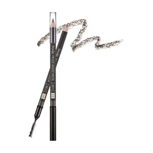 Missha Карандаш для бровей The Style Smudge Proof Wood Eyebrow, оттенок gray brown