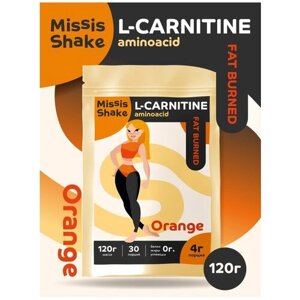 Missis Shake Жиросжигатель аминокислота L-Carnitine со вкусом Апельсин 120г