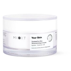 MIXIT Увлажняющий крем для нормальной и склонной к сухости кожи лица, YOUR SKIN Normal to Dry Milkshake Moisturizing Cream, 50 мл