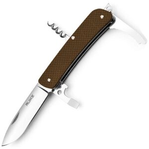 Многофункциональный нож Ruike, L21-N, сталь Sandvik 12C27, рукоять G10