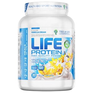 Многокомпонентный протеин Life Protein 2lb (907 гр) со вкусом Ваниль 30 порций