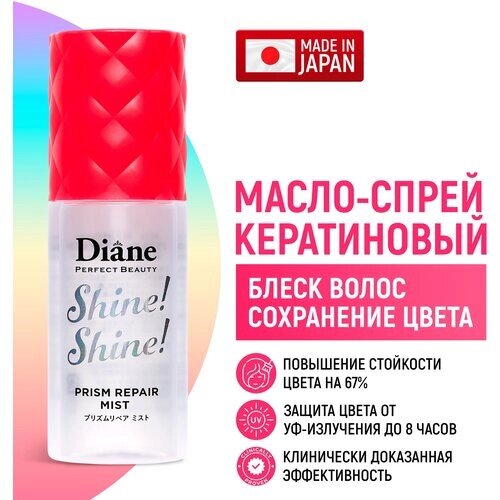 Moist Diane Perfect Beauty Miracle You Несмыв масло-спрей с керат для блеска и восст волос, 60 мл