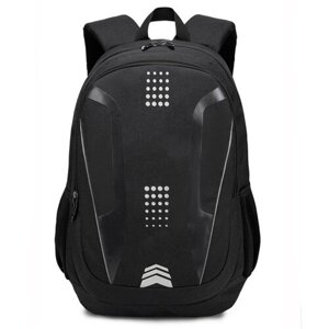 Молодежный рюкзак для подростков, школьников и студентов 20202 черный