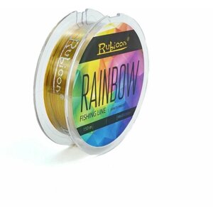 Монофильная леска для рыбалки RUBICON Rainbow 150 м 0,40 мм (multicolor)