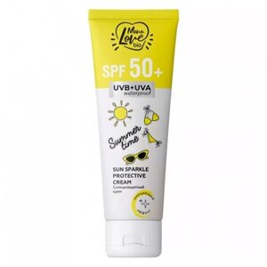 MonoLove bio, Солнцезащитный крем с мерцающим эффектом SPF 50+ SUMMER TIME, 100 мл