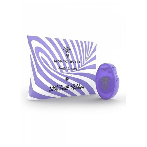 MontCarotte Шелковая лента для зубов "Фиолетовая"