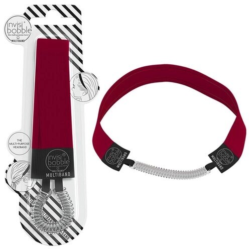 MULTIBAND Red-y To Rumble резинка для волос invisibobble
