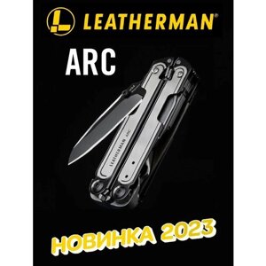 Мультитул Leatherman Arc,100.8 мм, 20 функций, Black Dlc & Stainless Steel, нейлоновый чехол, 833076