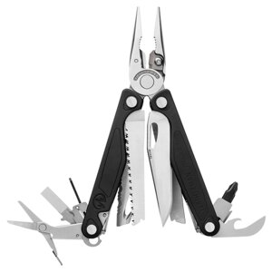 Мультитул пассатижи LEATHERMAN Charge Plus (832516) черный/серебристый