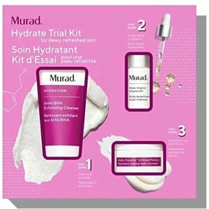 Murad набор для путешествий крем , очищающее средство , масло для лица Hydration Trial Kit