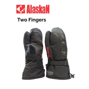 Мужские рукавицы Alaskan для зимней и демисезонной рыбалки, размер XL (26-26,5)