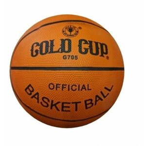 Мяч баскетбольный Gold Cup резина 8 панелей