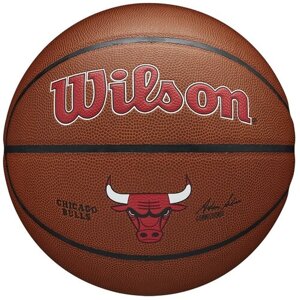 Мяч баскетбольный wilson NBA chicago bulls, р. 7, арт. WTB3100XBCHI