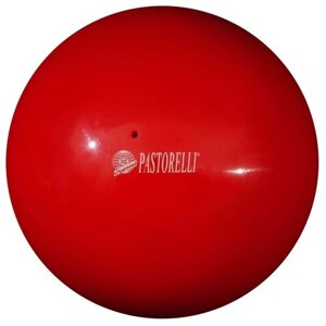 Мяч для художественной гимнастики PASTORELLI New Generation, 18 см, красный