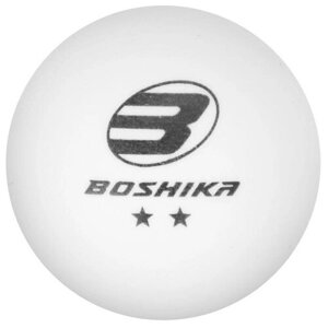 Мяч для настольного тенниса BOSHIKA Championship, d=40 мм, 2 звезды