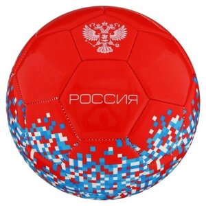 Мяч футбольный MINSA "россия", размер 5, PU, вес 368 г, 32 панели, 3 слоя, машинная сшивка. В упаковке шт: 1