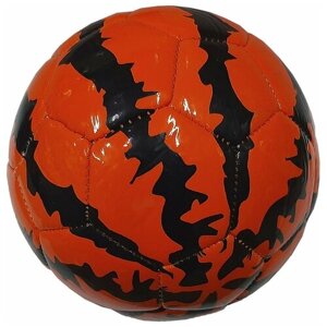 Мяч футбольный №2, "Арбуз", оранжевый