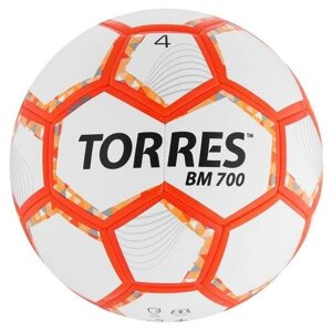 Мяч футбольный TORRES BM 700, PU, гибридная сшивка, 32 панели, р. 4